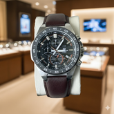 EDIFICE LEATHER STRAP OG WATCH